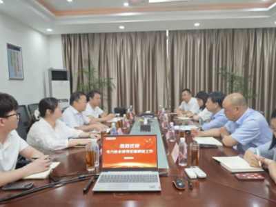 浙江電力協(xié)會(huì)領(lǐng)導(dǎo)來(lái)我公司調(diào)研指導(dǎo)工作！